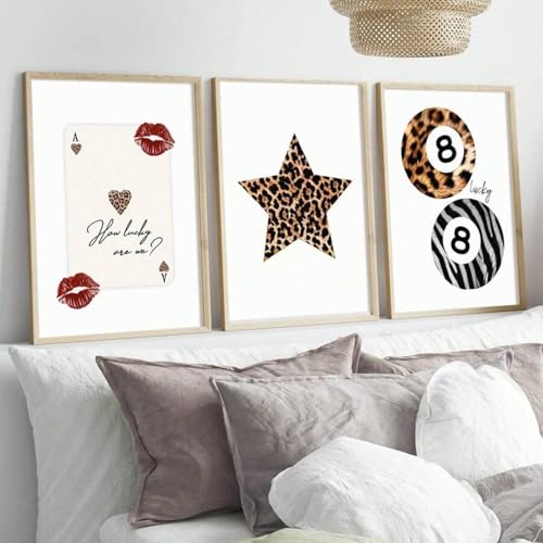 Affiches sur toile esthétiques pour habiller un grand mur vide de salon moderne