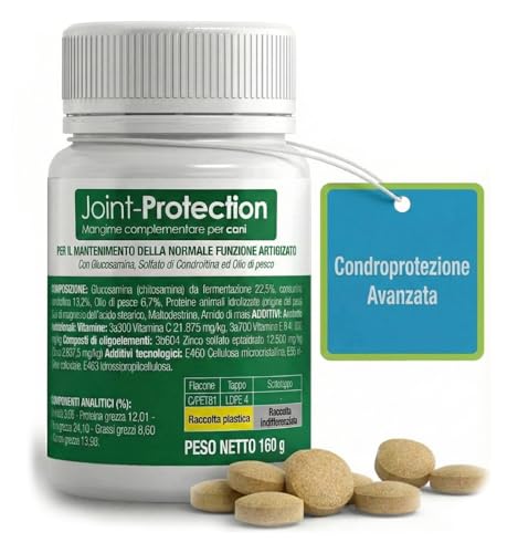 CS pets Integratore Articolazioni Cane con Glucosamina e Condroitina – Riduce Dolori Articolari e Rigidità – Ideale per Cani Anziani e Attivi – 100 Compresse con Omega 3 e Artiglio del Diavolo