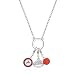 NFL Three Charm Logo Necklace