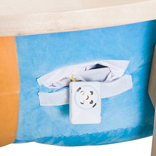 HOMCOM kinderen schommelpaard schommeldier schommel schommelspeelgoed muziek vliegtuig l x b x h 60 x 33 x 45 cm - Afbeelding 7