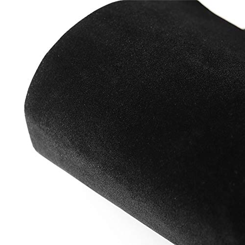Mesheshe 2Pcs Self Adhesive Felt Fabric, Soft Velvet Drawer Liner, Diy Velvet Fabric For Art & Crafts, Jewelry Box Felt Liner, Solid Color Felt Wallpaper (14.6" X 39.4", Black) #TOP2