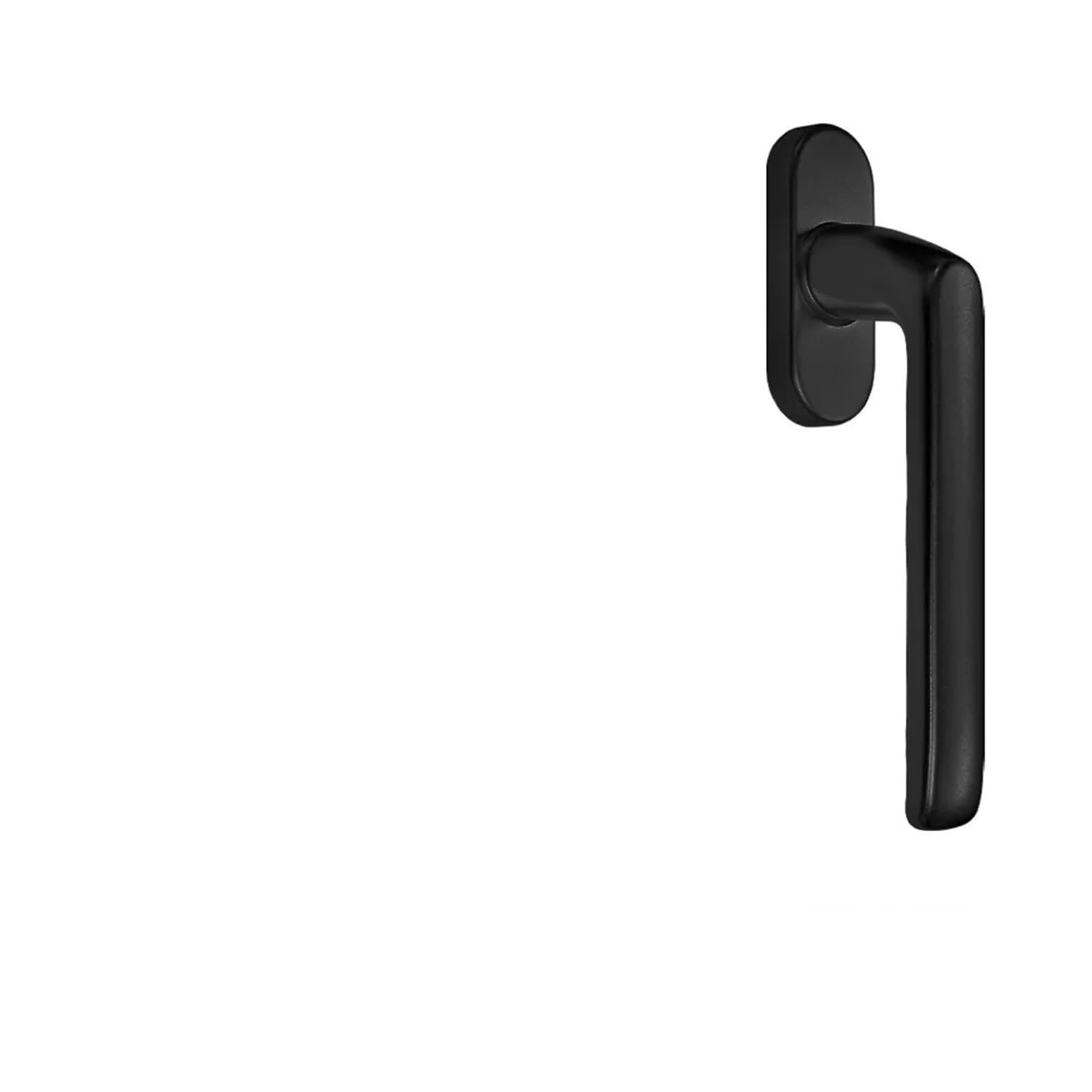 Aluminiowy uchwyt okienny | Wielokolorowy, trzpień 7 mm: do skrzydeł, uchylno-obrotowy, przesuwny(Straighthandleblack)