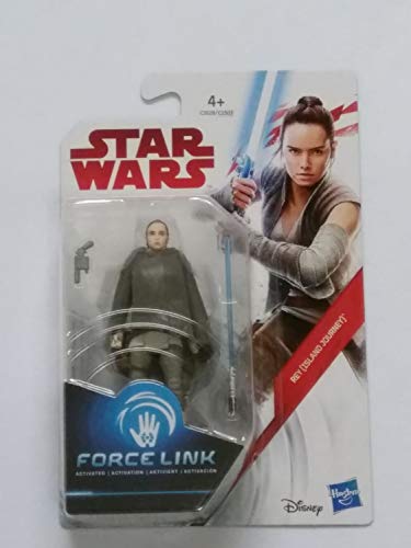 Hasbro Star Wars : Les Derniers Jedi Force Link Rey Journey Island Figurine 9,5 cm