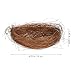 OFFSCH 5 Inch Artificial Bird Nest Decoration with Eggs Rustic Birdcage Accessory for Garden Home Photography and Easter Party Display