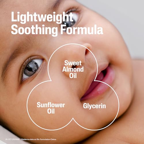 Image of Cetaphil Baby Soothing Moisturising Cream 100 g for Newborns & Babies | 48H Hydration & 8H Skin Barrier Protection | With Glycerin, Sunflower Seed Oil & Sweet Almond Oil | Gentle Face & Body Moisturiser