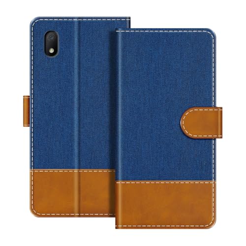 UOGNADGD ���U�[�t���b�v�E�H���b�g�P�[�X TCL L7 5102K �Ƃ̌݊������� �J�[�h�z���_�[�t�� �d�b�J�o�[ RFID�u���b�N �}�O�l�b�g�N���[�W���[���L�b�N�X�^���h (�u���[)