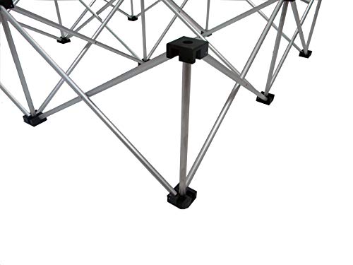 Hisonic PS01 4' X 4' Portable Stage Platform Modular System with 2' (Collapsed) Riser