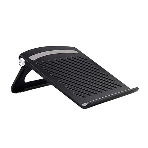 Image of URBAN KINGS Adjustable Laptop Stand for Desk, Portable Laptop Holder, Foldable Notebook Stand, Desktop Ergonomic Ventilated Laptop Riser for MacBook