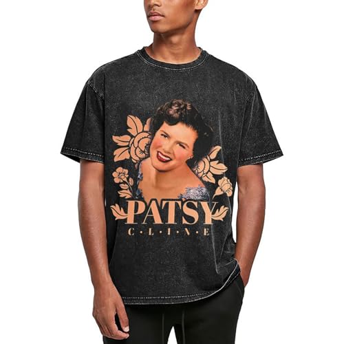 Men Oversized T-Shirt Vintage Short Sleeve Daily Shirt Tops Outdoor Tee3