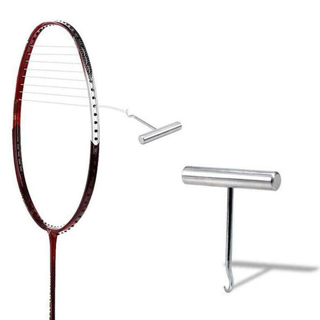 BEALIFE Raquette de Badminton Aide au cordage crochet de traction œillets de squash équipement de sport cordes extracteur crochets accessoires
