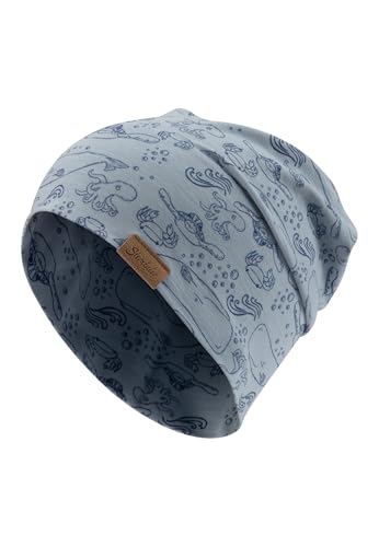 Sterntaler Beanie Wassertiere - Coole Baby Mütze aus Flammgarn Jersey mit...