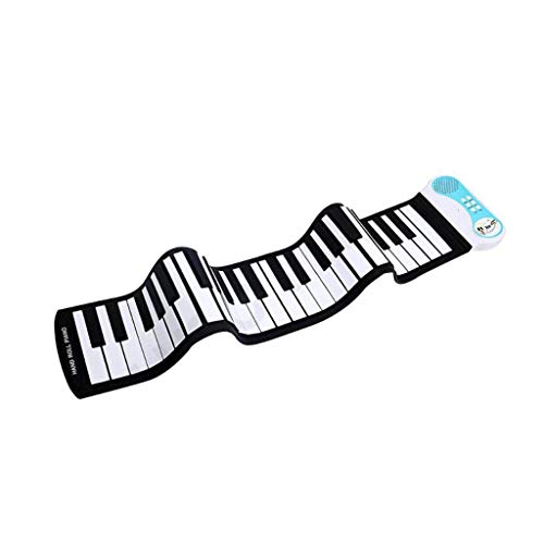 HMTOHL 37 Touches Flexible Roll Up Piano Portable Silicone Clavier Souple Piano sans Batterie Flexible roulé à la Main… - Les Beatles, Paul McCartney, John Lennon, RIngo Starr, George Harrison HMTOHL 37 Touches Flexible Roll Up Piano Portable Silicone Clavier Souple Piano sans Batterie Flexible roulé à la Main…