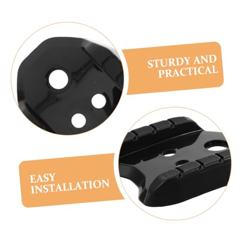 POPETPOP 1Set Cycling Shoes Cleats Adapters Durable Road Bike Pedal Converter for Quick Clipless to Flat Transition Easy Installation Compatibility for Enhanced Performance3