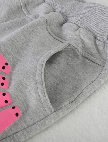 Image of Toddler Baby Boy Girl Clothes with Pockets 2PC Long Sleeve Pullover Sweatshirt and Pants Infant Fall Winter Outfit