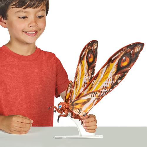 MonsterVerse Godzilla x Kong: The New Kingdom 28cm Mothra Iconic Collectible Movie Figure, Limited Packaging Inspired by Hollow Earth Landscape, Suitable for Ages 4+