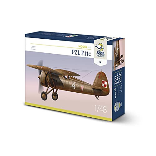 アルマホビー 1/48 ポーランド空軍 PZL P.11c プラモデル ADL40002のサムネイル