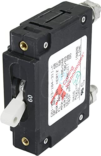 AMRB-7246 Blue Sea C-Series White Toggle 60 AMP Circuit Breaker - Single Pole