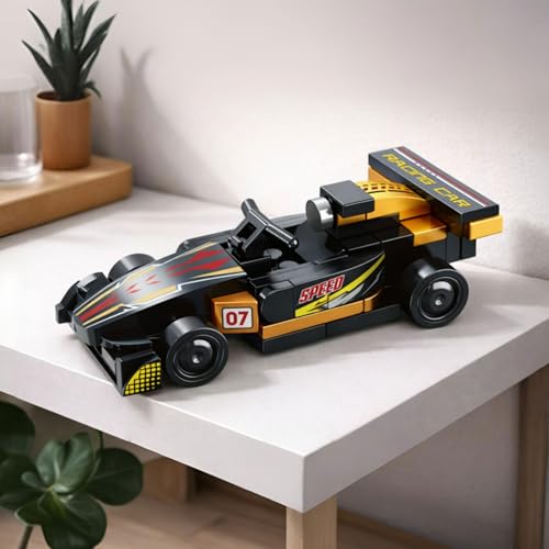 Image of Black Gold Legend | F1 Pull Back | STEM Learning: Learn About Potential Energy | Educational Toy for Kids 7+