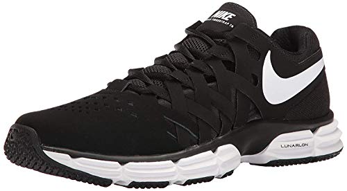 Nike Men's Lunar Fingertrap Trainer Cross, black/white - black, 10.0 4E US
