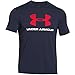 Under Armour Men's Sportstyle Logo T-Shirt, Midnight Navy (410)/Red, XXX-Large
