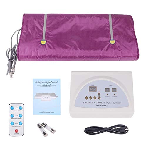 Manta para Sauna,Infrarrojo Lejano Sauna Manta,Talladora del Cuerpo de la Pérdida de Peso, Usada para Salón de Belleza, Spa, Fitness, Hogar, Sala de Sauna Cover
