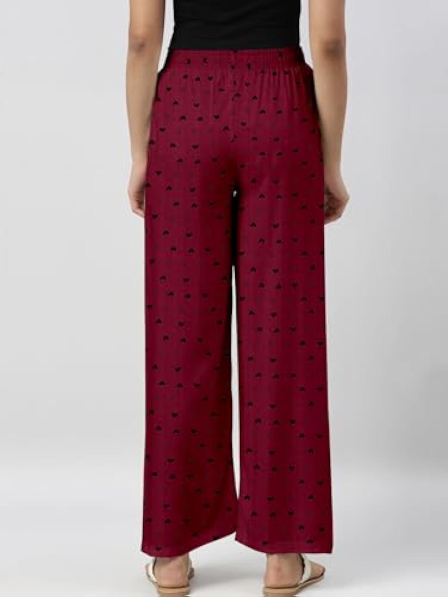 Printed Palazzo Pants Combo Pack of 3