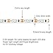 elechawk Remote Controlled LED Light Strip for RC Fixed Wing Airplane Flying Wing Plane AR Wing Drone Model Car Truck