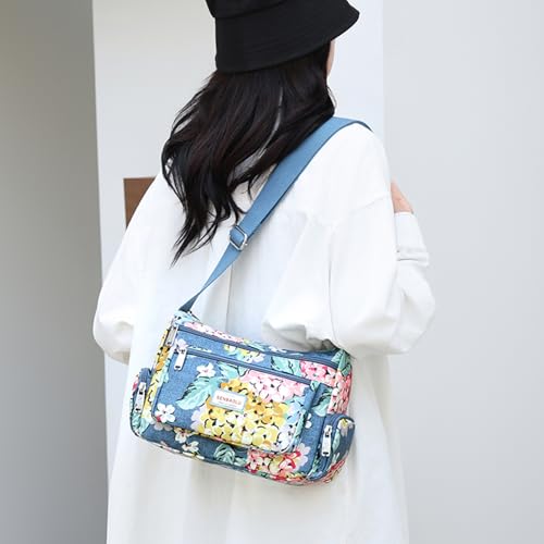 Shoulder Bags for Women Nylon Crossbody Bags Waterproof Lightweight Messenger Purses and Handbags2