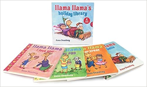 Llama Llama's Holiday Library book cover
