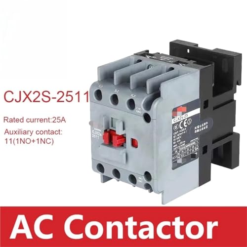 Contacteur triphasé 25A commande 110V commutation stable CJX2s-2511