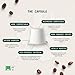 Artizan Coffee USDA Organic Espresso Capsules For Nespresso Original | Iced Coffee | 10 Compatible Compostable Pods
