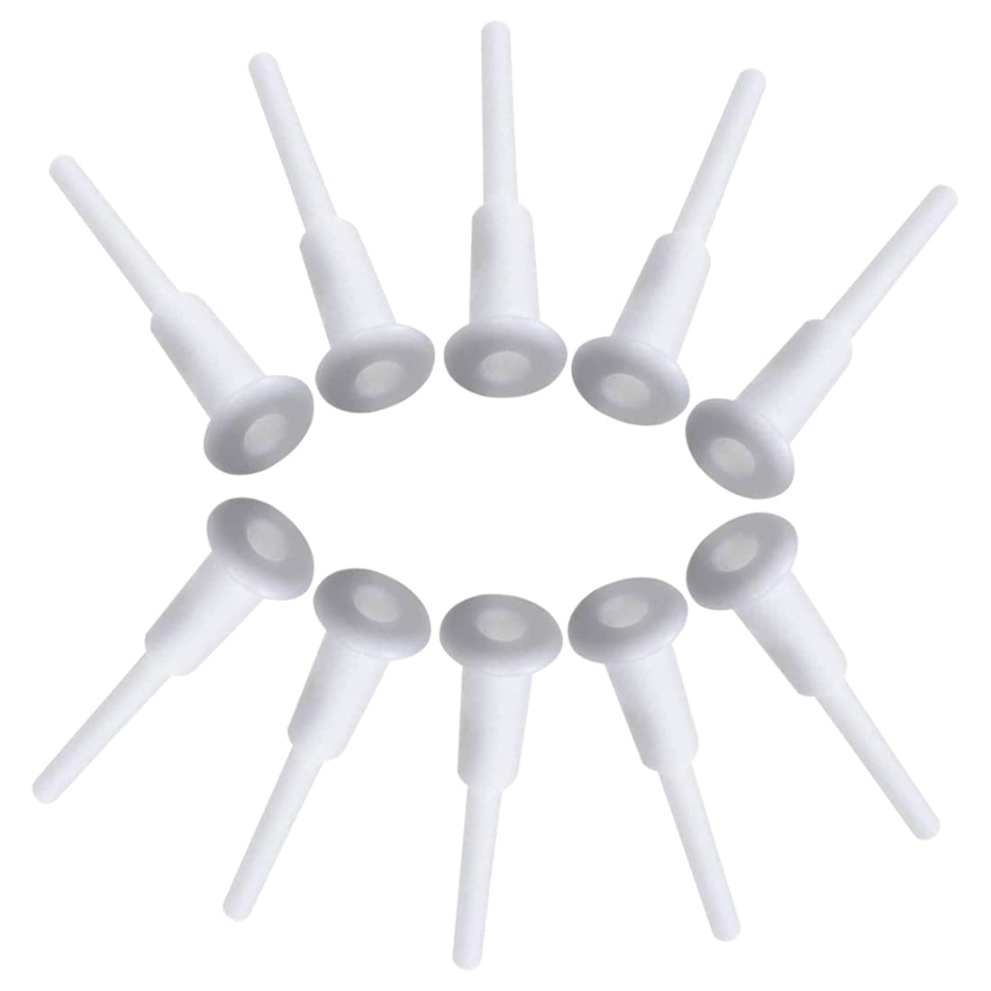 10 Pcs Boule de Yoga bouchon d'air bouchon d'air valve buse aiguille fitness saut cheval corne boule valve bouchon équipement de fitness accessoires