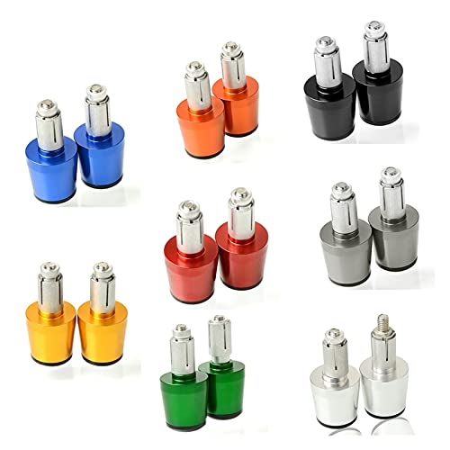 CNC Moto Manubrio Manopole Slider Cap Plug 22 MM