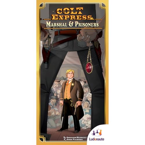 Colt Express Marshal and Prisoners Expansión Juego de Mesa miniatura 2