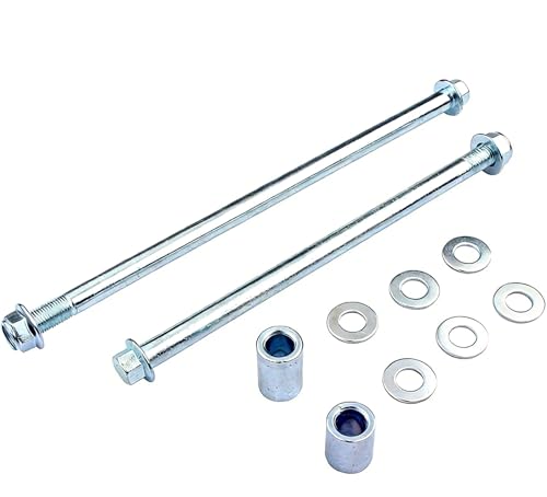 Perno de rueda delantera de 225mm y eje trasero de 12mm para minimoto 1