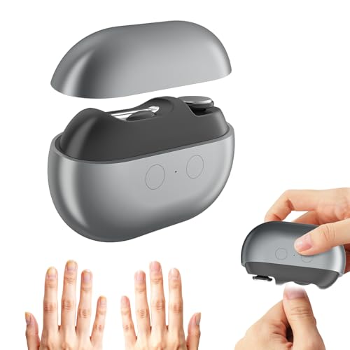 flintronic 3 in 1 Nuovo Tagliaunghie Elettrico senza Fili, Tagliaunghie Elettrico, Taglia Unghie Professionale, Basso Rumore, Adatto per Adulti, Anziano