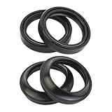 HREZMJ Compatible con CB100 CL100 CL100S 27x37x75mm 27x37x130mm Amortiguador de Horquilla Delantera de Motocicleta Sello de Aceite y Polvo(Oil and Dust Seal)
