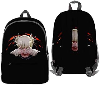 My Hero Academia Backpack 3D Bakugou Katsuki Cosplay Backpack Rucksack Midoriya Izuku School Bags Students Computer Bag Casual Daypacks for Outdoor Travel Office