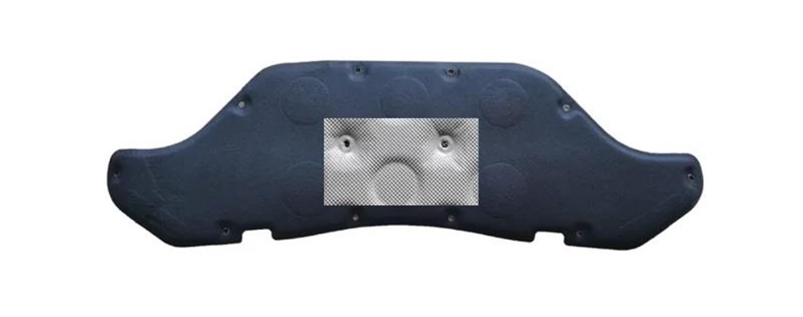 Isolamento auto Cappuccio Motore Copertura Isolante Fodera In Cotone Insonorizzato Termico Zerbino Per Mercedes Per Benz Per EQA H243 250 300 2022-2025 Tappetini Isolanti Auto(Style C)