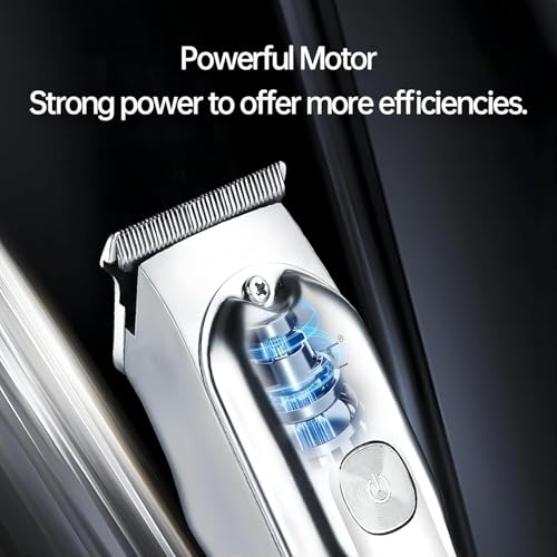 Image of Premium Hair and Beard Trimmer for Men - Advanced Adjustable Trimmers for Man Grooming - Precision Trimmer for Men with Zero Gap Technology for Effortless Shaving and Beard Trimming
