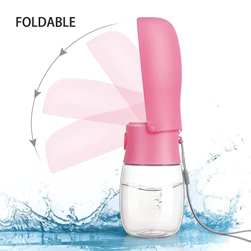 Dog Water Bottle, Foldable Dog Water Bowl for Walking, Portable Dog Water Bottle Pet Water Dispenser for Outdoor, Travel… - Image 5