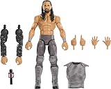 Mattel WWE Elite Collection Action Figure & Accessories, Premium Live Event Seth Rollins Set, Survivor Series with Sam Roberts Build-A-Figure Parts