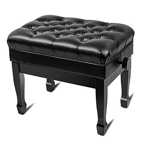 Tabouret de Piano, Tabouret de Coiffeuse Banc de Piano de Luxe Tabouret de Piano hydraulique réglable avec Stockage de Musique Structure en Bois Massif Hauteur : 48-58 cm Everything is Fine - Les Beatles, Paul McCartney, John Lennon, RIngo Starr, George Harrison Tabouret de Piano, Tabouret de Coiffeuse Banc de Piano de Luxe Tabouret de Piano hydraulique réglable avec Stockage de Musique Structure en Bois Massif Hauteur : 48-58 cm Everything is Fine