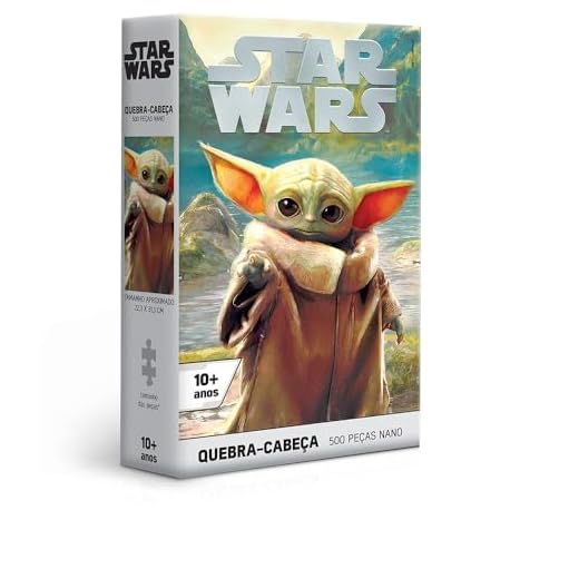 Toyster - Quebra-cabeça: Grogu - 500 peças nano - Game Office