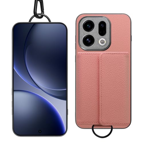 LOOF WALLET-SHELL �{�v �E�H���b�g�t�� �X�}�z�V�����_�[ �X�}�z�P�[�X for OPPO Find X9 �p �P�[�X �J�o�[ �V�����_�[ �w�ʎ��[ �E�H���b�g ���z �L���b�V�����X ��|�� ���|�� �l�b�N�X�g���b�v�t [�t���~���S]