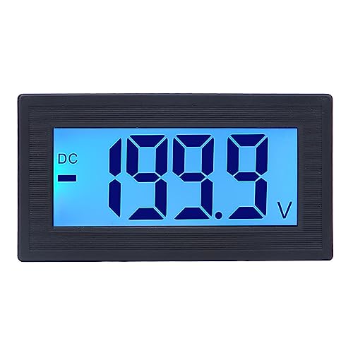 Image of Voltage Meter, DC Digital Voltmeter, High for Producing Industrial Machines (DC 0-200V)