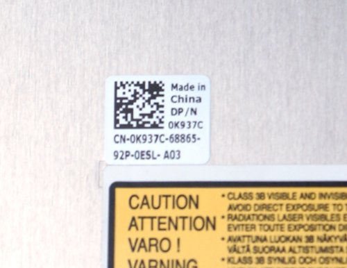 image for Dell DV-W28SL, HT141, K937C, Slim CD/DVD ± RW DVD/RW+CD/RW CD-R, CD-R