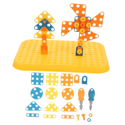 BESPORTBLE 1Juego Conjunto De Herramientas para Pequeños Juguete Educativo De Aprendizaje Kit De Herramientas para Montaje y Desmontaje De Herramientas Color Aleatorio