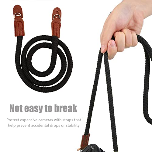 Zhenzhenlo Kamera Gurt, Kamera Handschlaufe, Vintage Kamera Tragegurt, Kamera Tragegurt, Kameragurt Schultergurt… – Bild 5