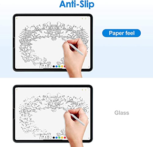 Image of OJOS Paper Feel Screen Protector Compatible with iPad Pro 11 2022 2021 2020 2018, Anti-Glare